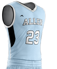 Glacier Phantom Basketball Jersey - additional view