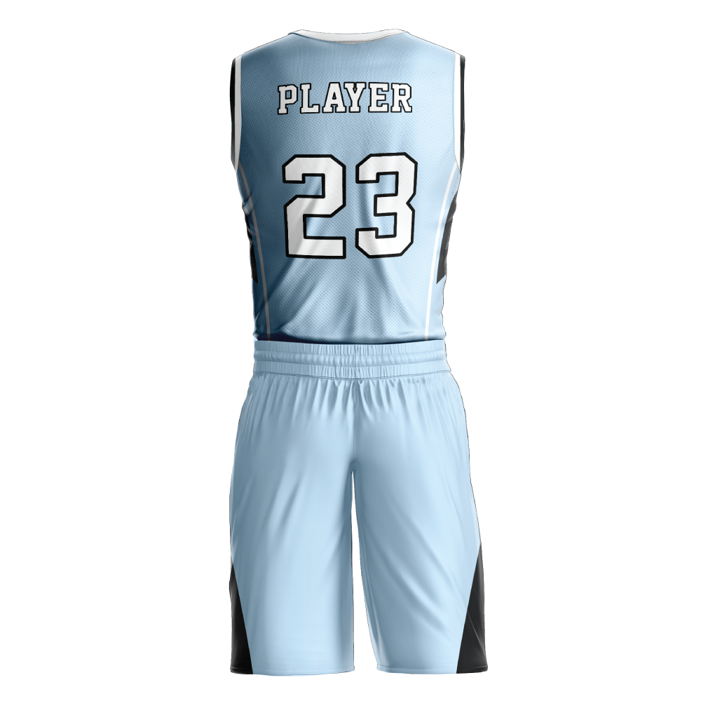 Glacier Phantom Basketball Uniform - additional view