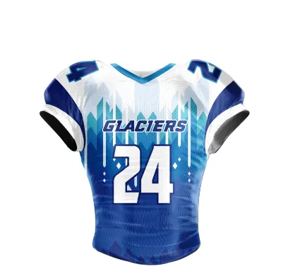 Glaciers Football Jersey — Allen Sportswear