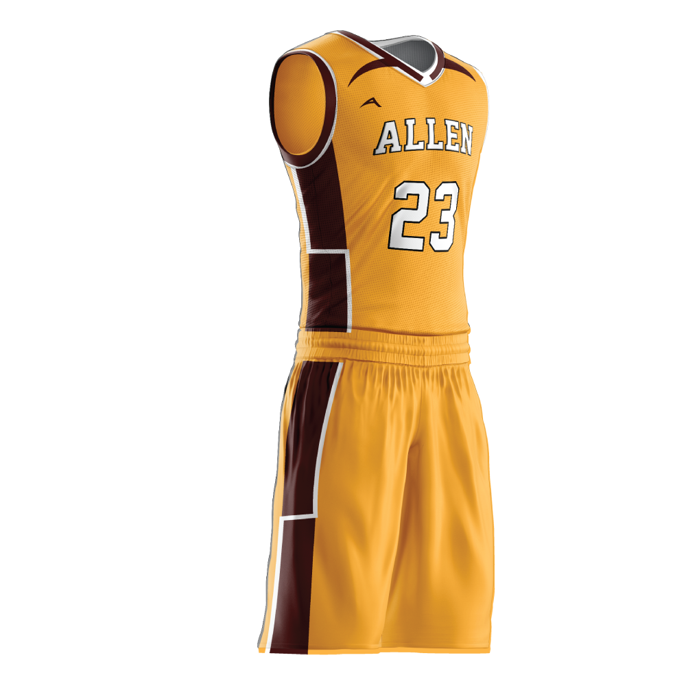 Golden Ridge Basketball Uniform - additional view
