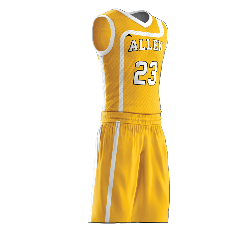Golden Valor Basketball Uniform - additional view