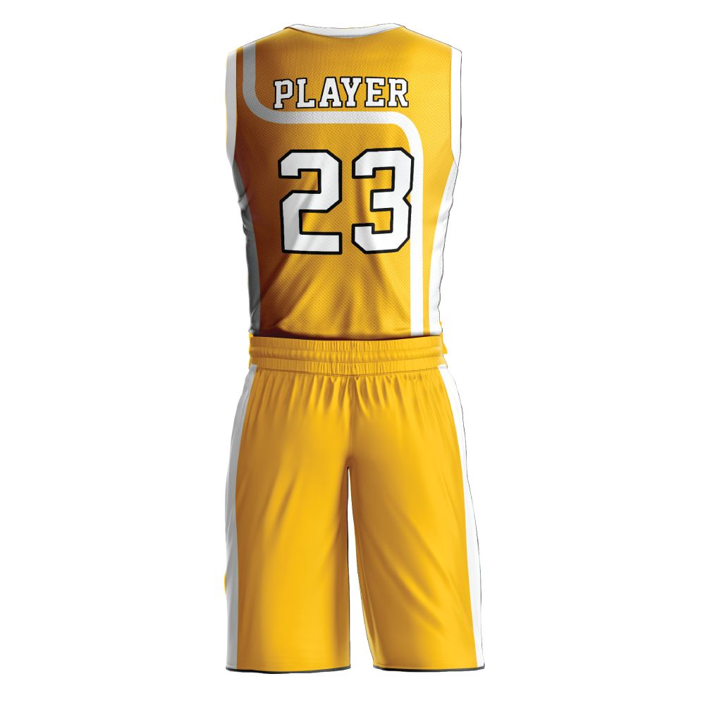 Golden Valor Basketball Uniform - additional view
