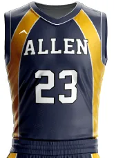 Goldrush Apex Basketball Jersey — Allen Sportswear