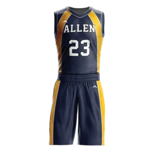 Goldrush Apex Basketball Uniform — Allen Sportswear