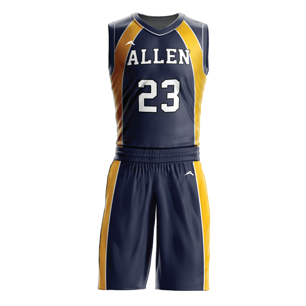 Goldrush Apex Basketball Uniform — Allen Sportswear