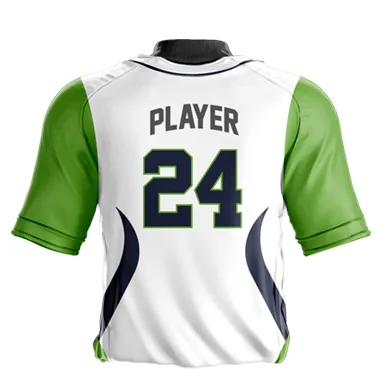 GreenWave Baseball Jersey — view
