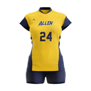 Icy Impact Volleyball Uniform — Allen Sportswear