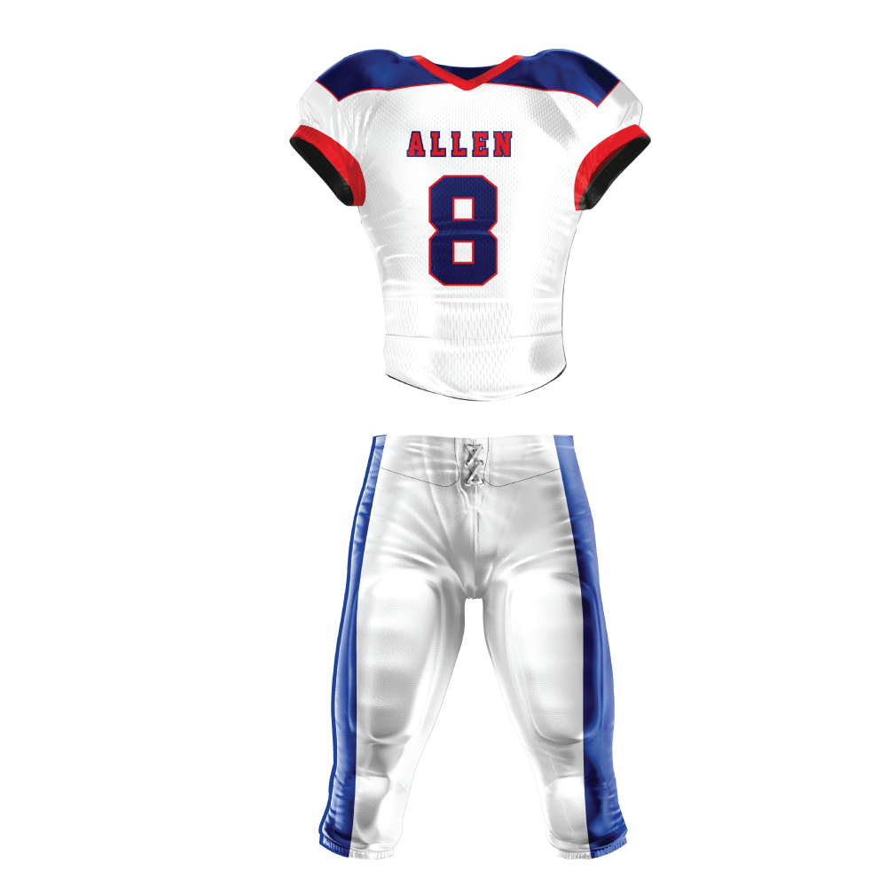 Liberty Football Uniform — Allen Sportswear