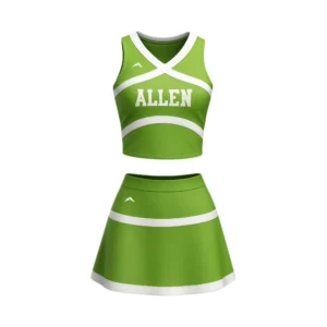 Lime Strike Cheerleading Cheerleading Uniform — Allen Sportswear