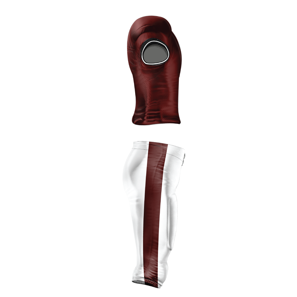 Maroon Blitz Football Uniform - additional view