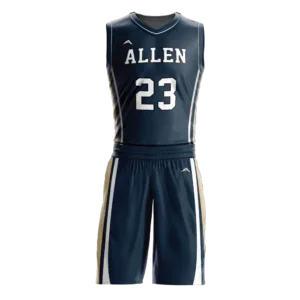 Midnight Alloy Basketball Uniform — Allen Sportswear