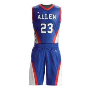 Midnight Blaze Basketball Uniform — Allen Sportswear