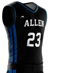 Midnight Bolt Basketball Jersey - additional view