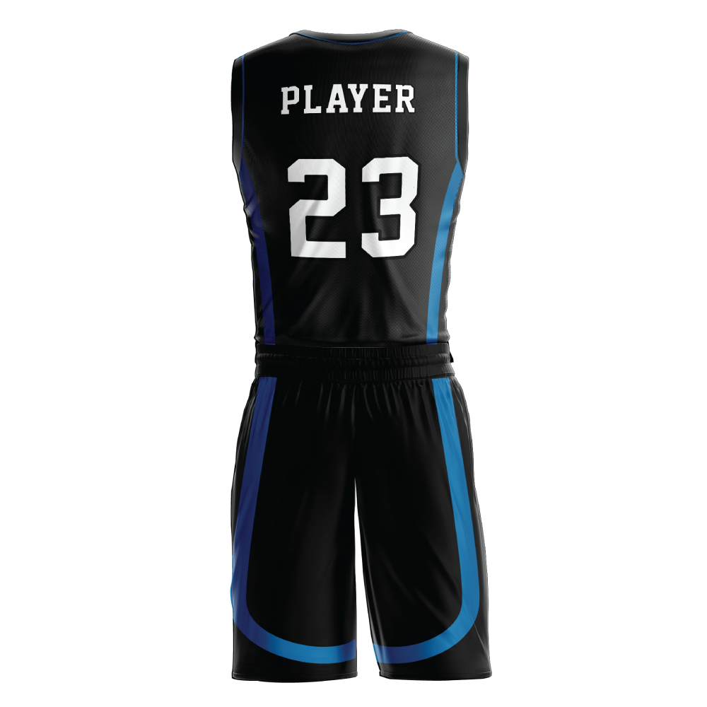 Midnight Bolt Basketball Uniform - additional view