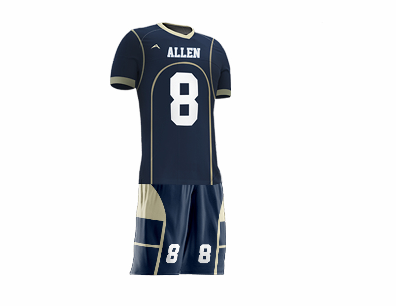 Midnight Steel Flag Football Uniform - additional view