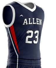 Navy Ember Basketball Jersey - additional view