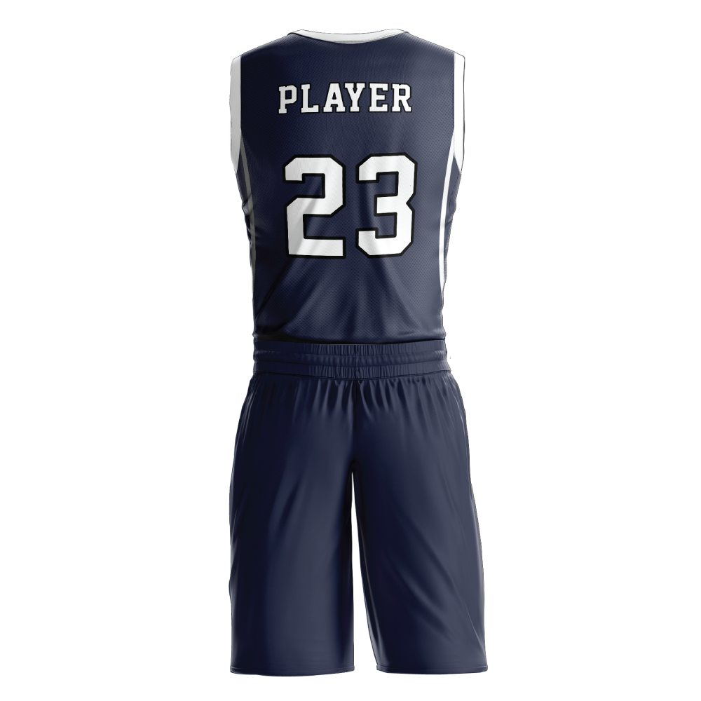 Navy Ember Basketball Uniform - additional view