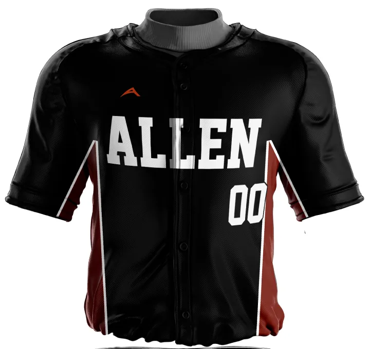 Onyx Fury Baseball Jersey — Allen Sportswear