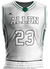 Pine Frost Basketball Jersey — Allen Sportswear