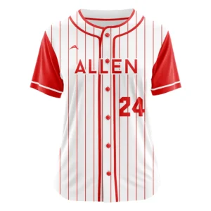 Pinstripe Legacy Softball Jersey — Allen Sportswear
