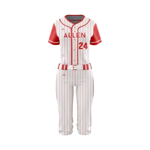 Pinstripe Legacy Softball Uniform — Allen Sportswear