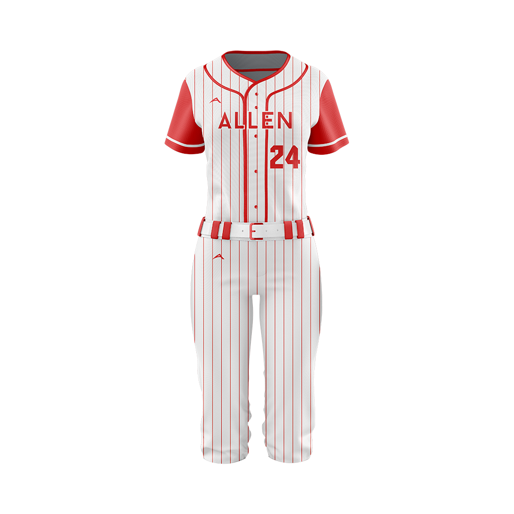 Pinstripe Legacy Softball Uniform — Allen Sportswear