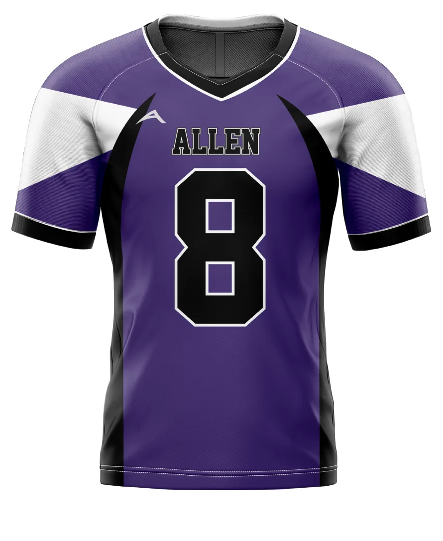 Purple Strike Flag Football Jersey — Allen Sportswear