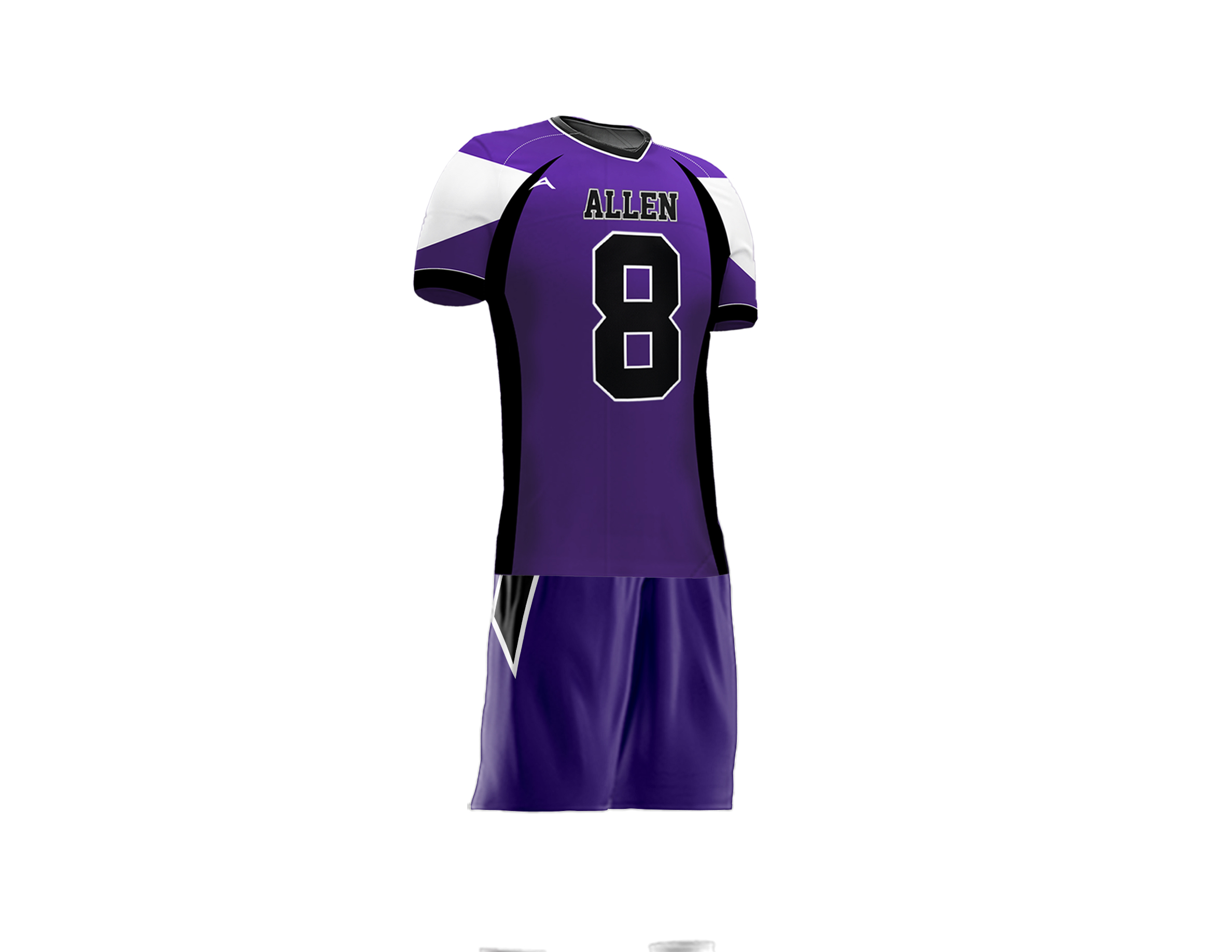 Purple Strike Flag Football Uniform - additional view