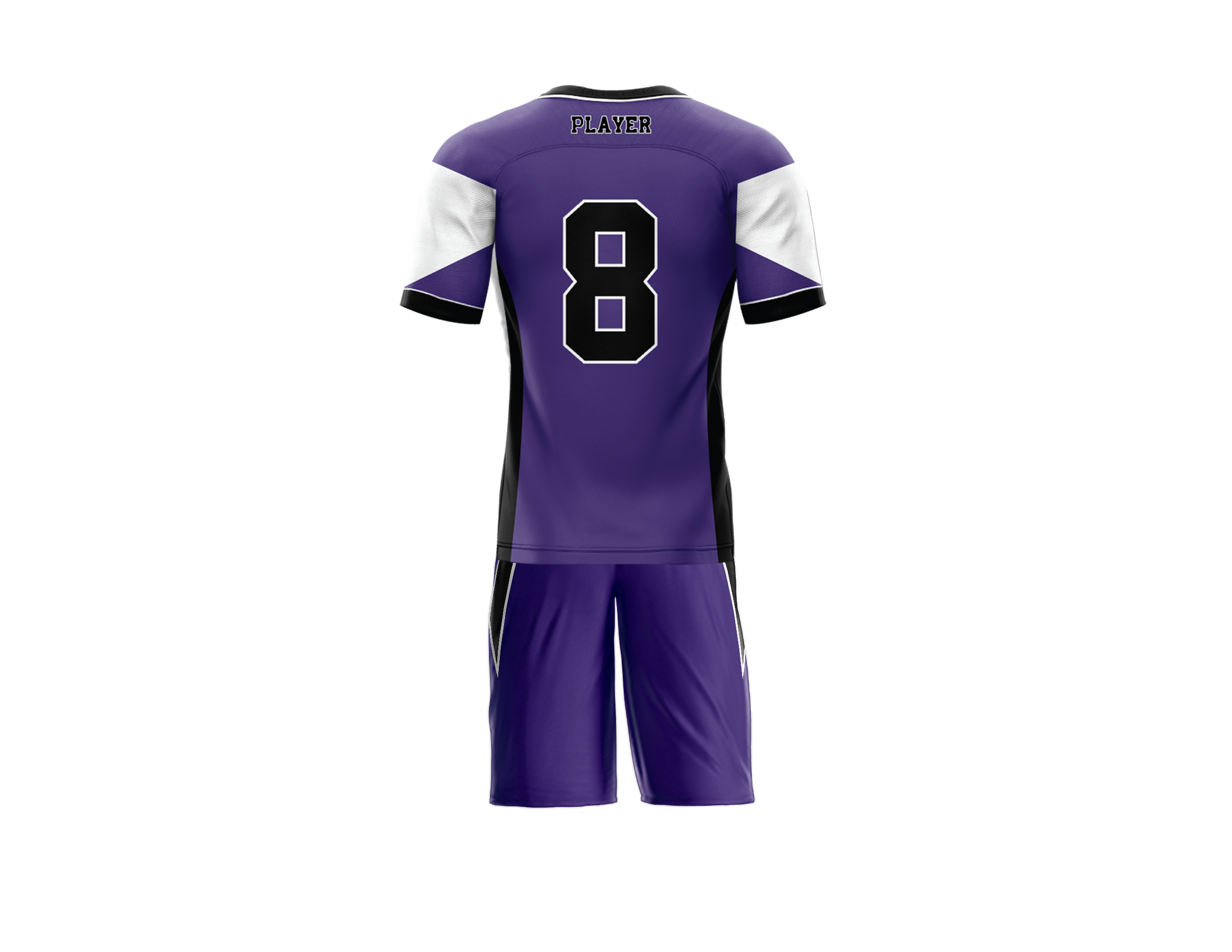 Purple Strike Flag Football Uniform - additional view