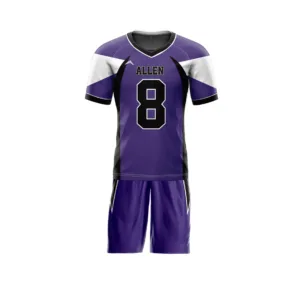 Purple Strike Flag Football Uniform — Allen Sportswear