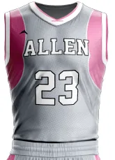 Rosefire Basketball Jersey — Allen Sportswear