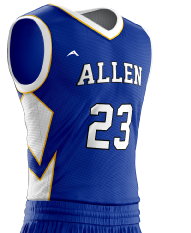 Royal Bolt Basketball Jersey - additional view