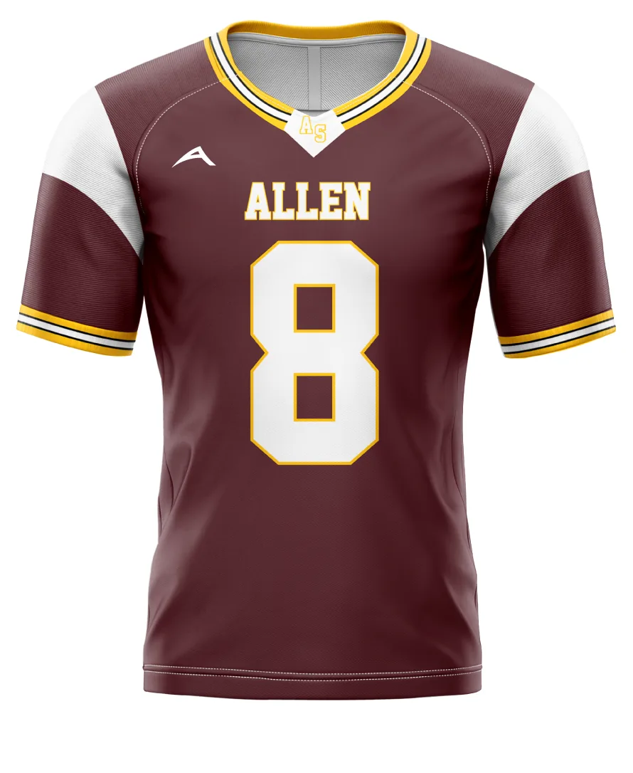Royal Shadow Flag Football Jersey — Allen Sportswear