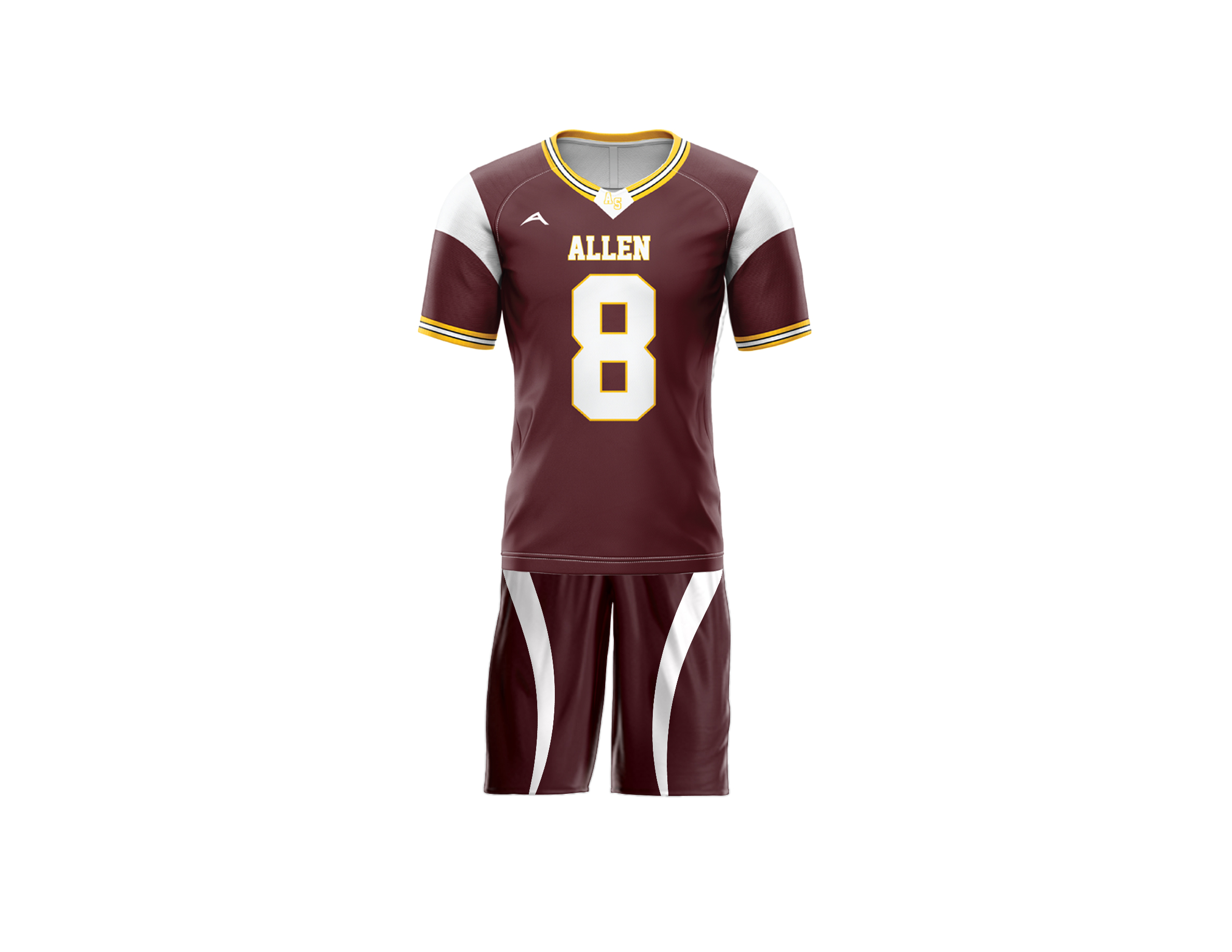 Royal Shadow Flag Football Uniform — Allen Sportswear