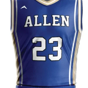 Royal Storm Basketball Jersey — Allen Sportswear