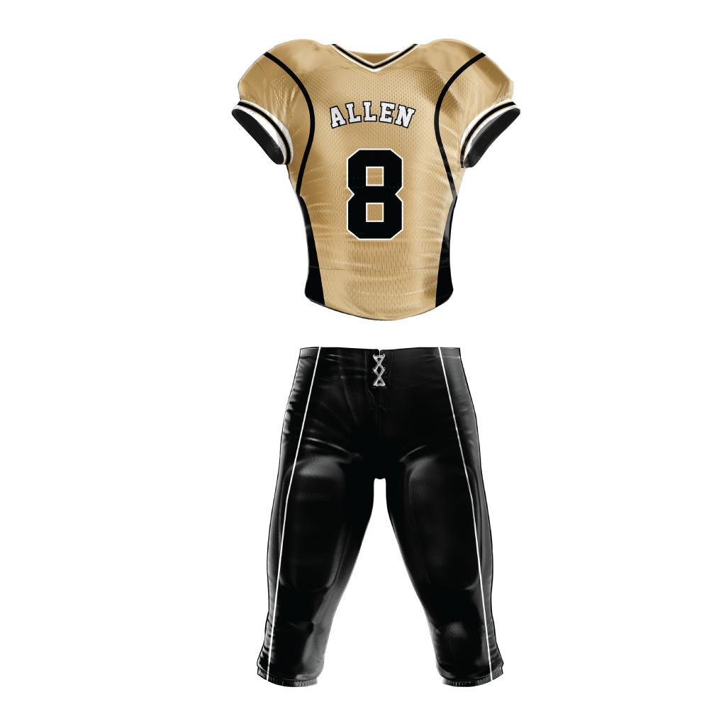 Sandstorm Football Uniform — Allen Sportswear