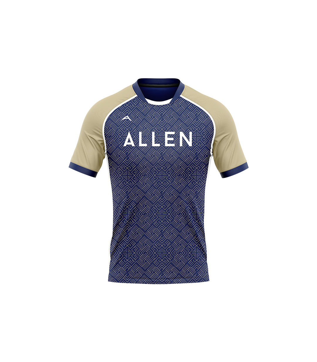 Slate Grid Soccer Jersey — Allen Sportswear