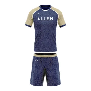Slate Grid Soccer Uniform — Allen Sportswear