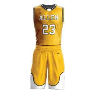 Solar Flare Basketball Uniform — Allen Sportswear