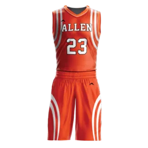 Solar Surge Basketball Uniform — Allen Sportswear