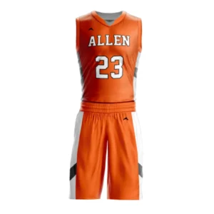 Sunflare Basketball Uniform — Allen Sportswear