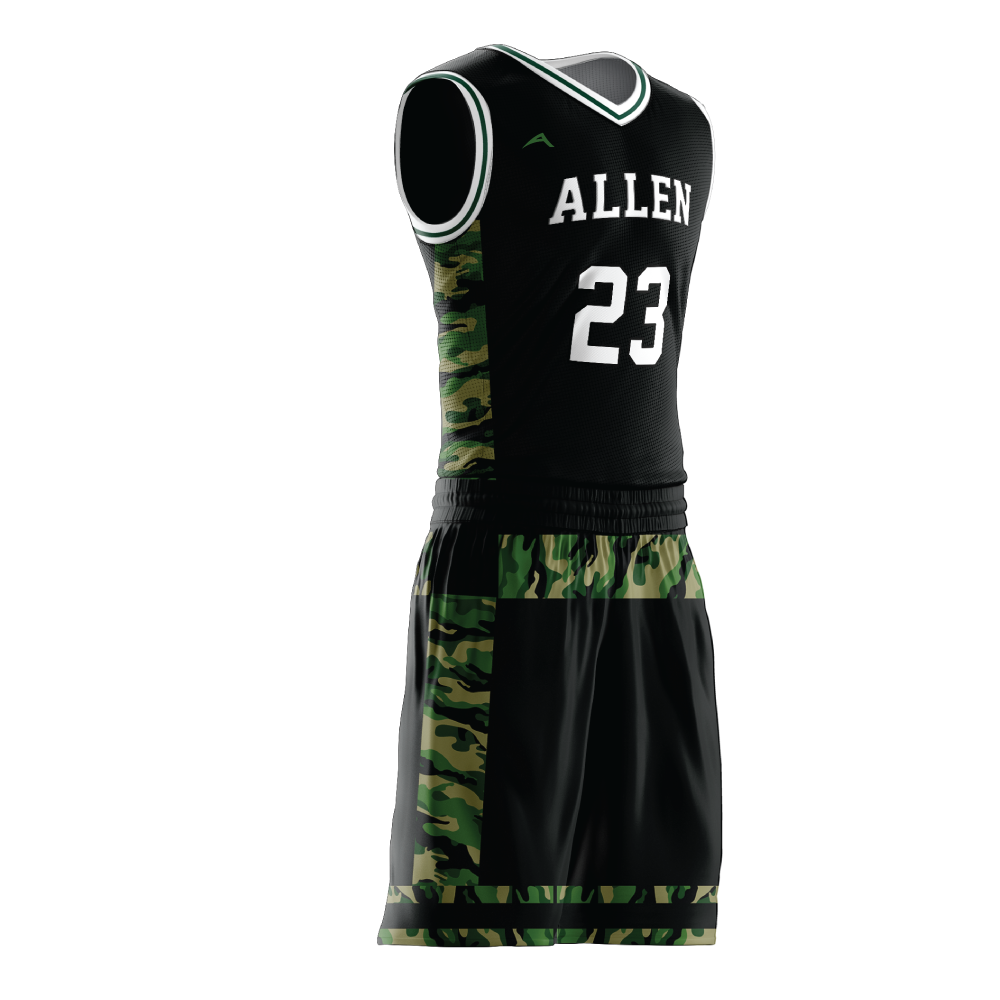 Tactical Fade Basketball Uniform - additional view
