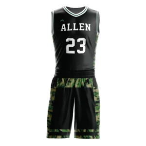 Tactical Fade Basketball Uniform — Allen Sportswear