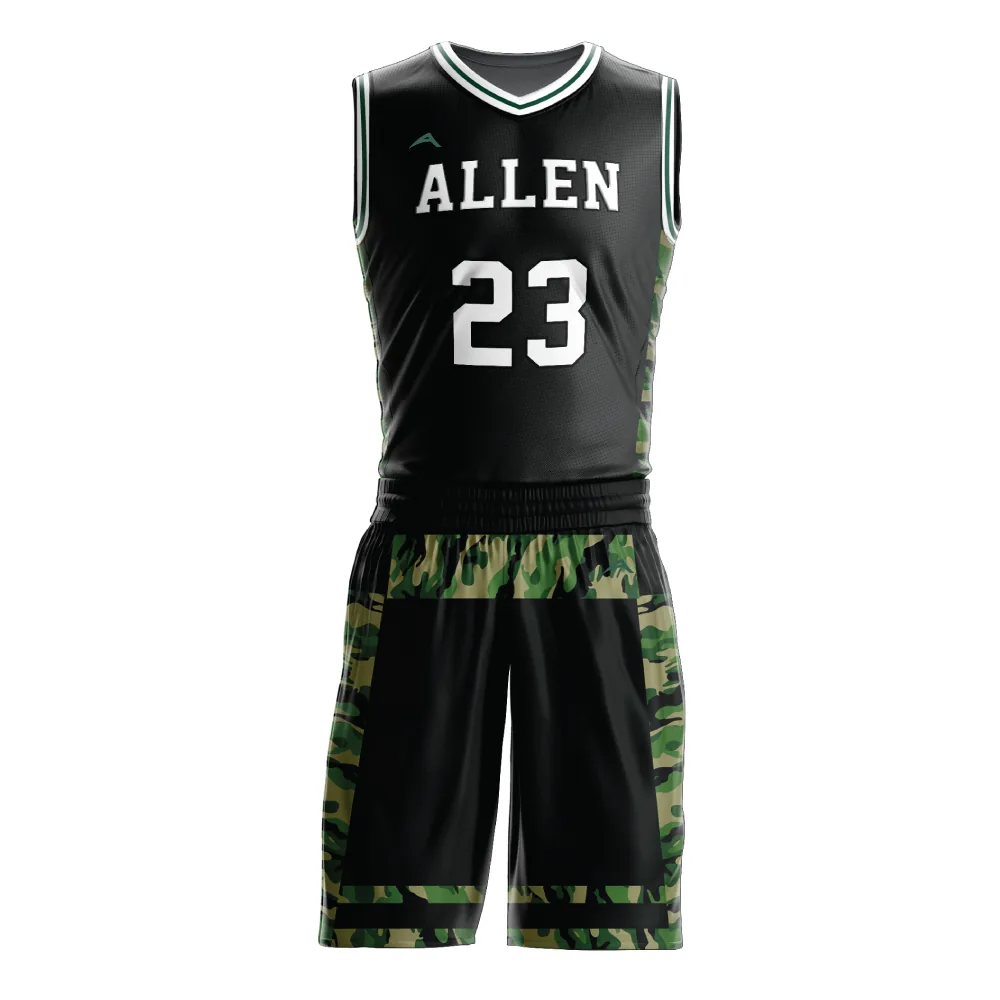 Tactical Fade Basketball Uniform — Allen Sportswear