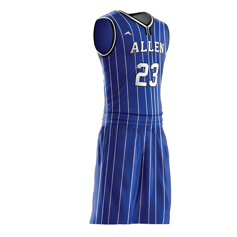 Vertical Voltage Basketball Uniform - additional view