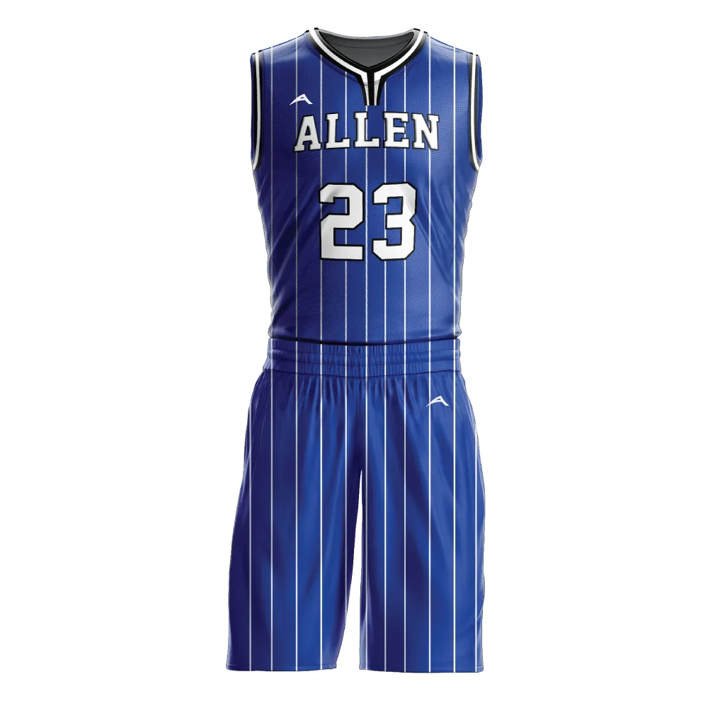 Vertical Voltage Basketball Uniform — Allen Sportswear