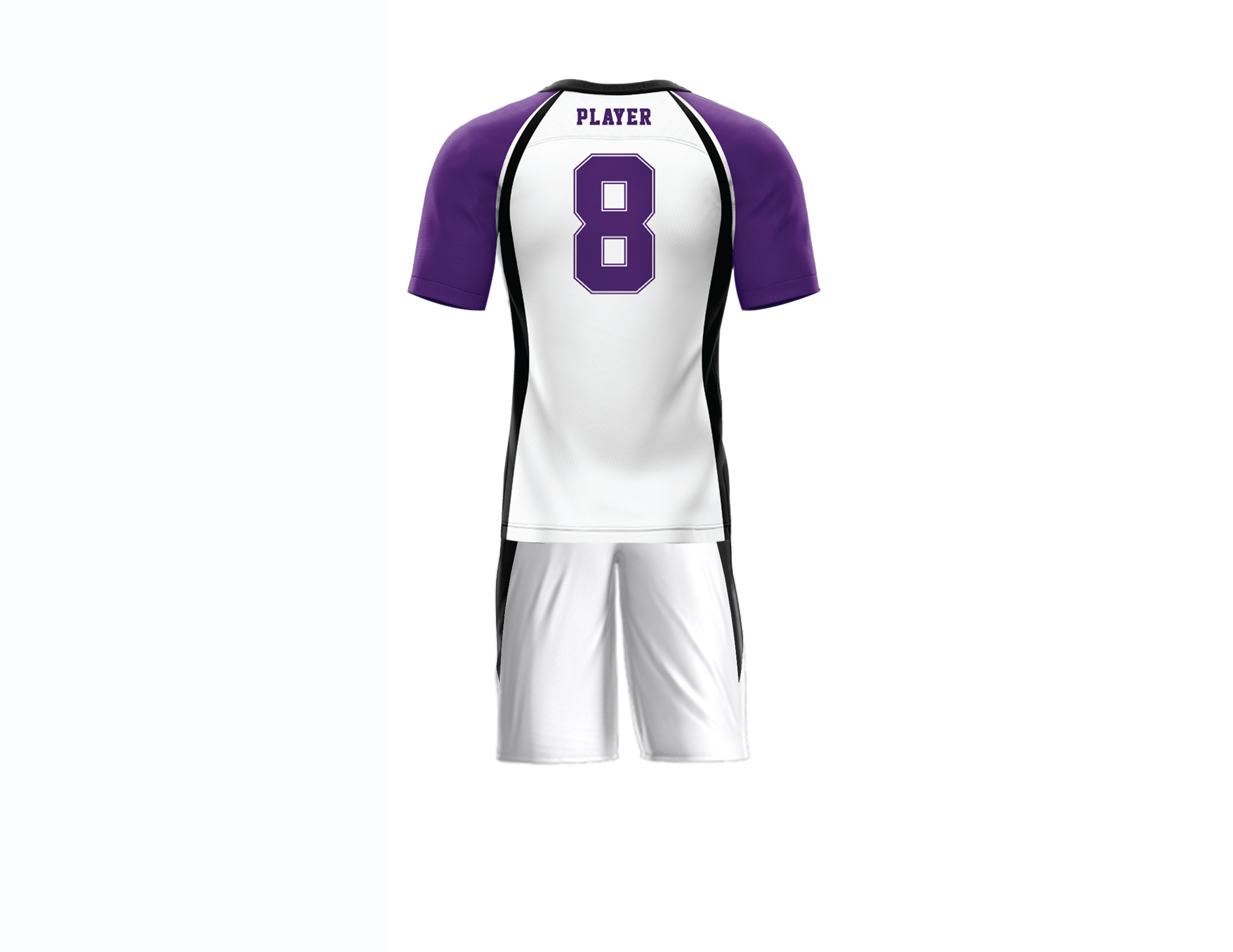 Violet Force Flag Football Uniform - additional view