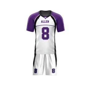 Violet Force Flag Football Uniform — Allen Sportswear