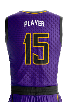 purple basketball jersey design