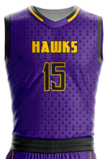 Image for Basketball Jersey Sublimated Hawks